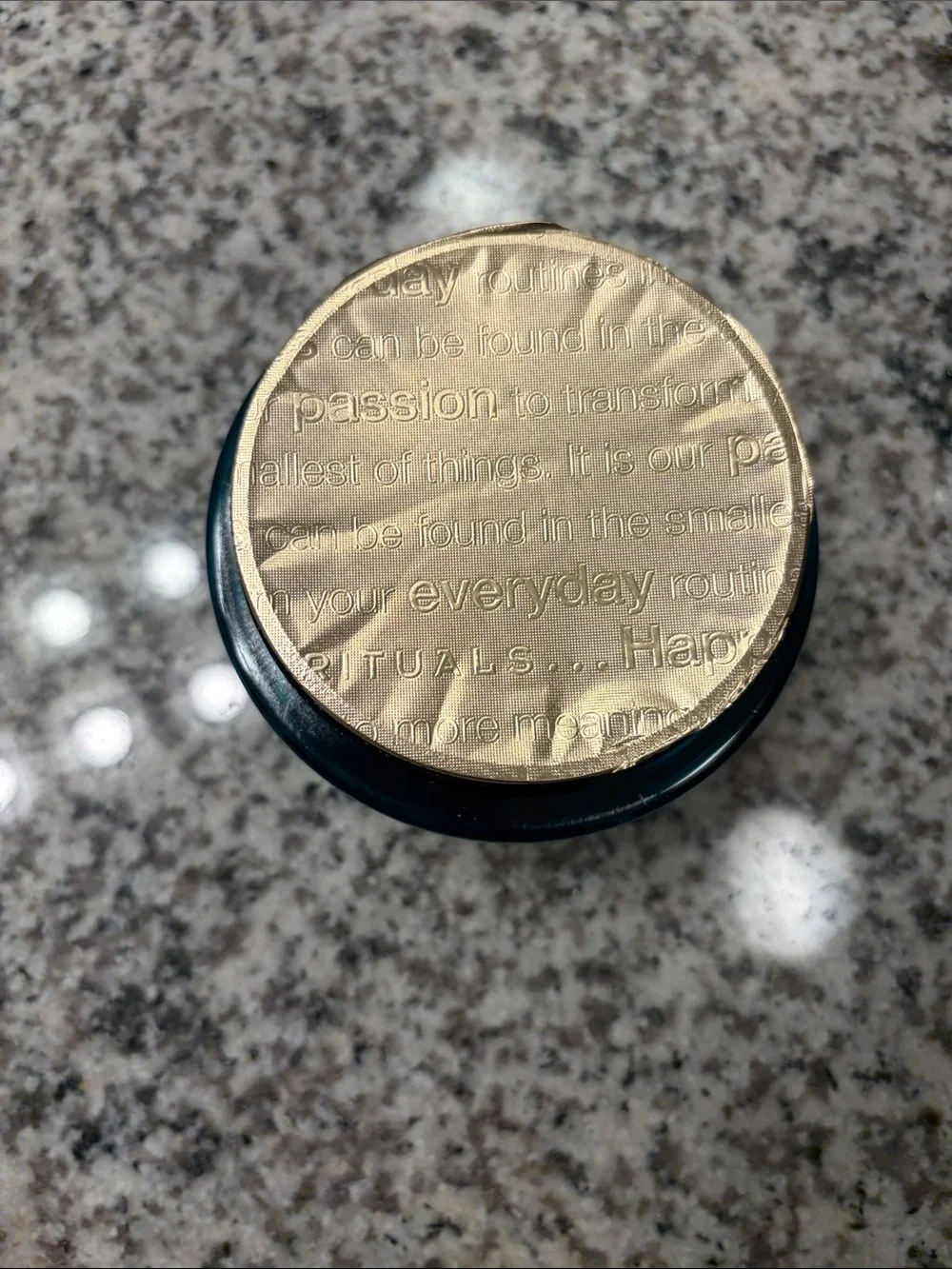 NWT The Ritual of Karma 48H Hydrating Body Cream - Teal & Copper